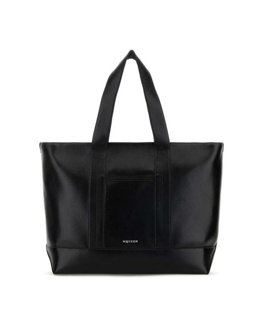 Tote Bags Alexander McQueen de hombre de color Black