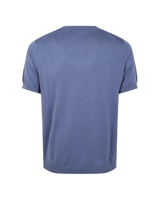 Drumohr Blue T-Shirts for men