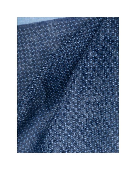 Corneliani Blue Pocket Scarves for men