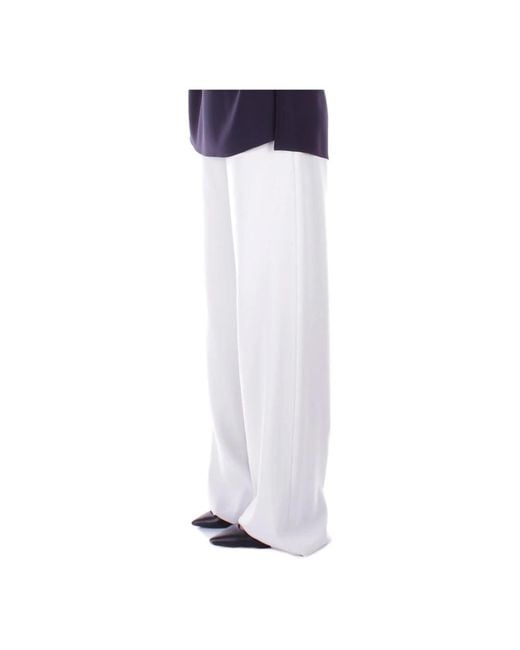Wide Trousers di Emporio Armani in Blue