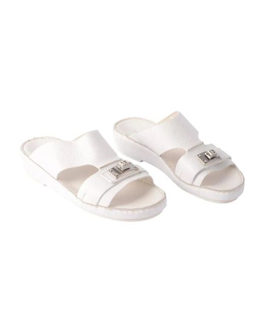 Dolce & Gabbana White Wedges for men
