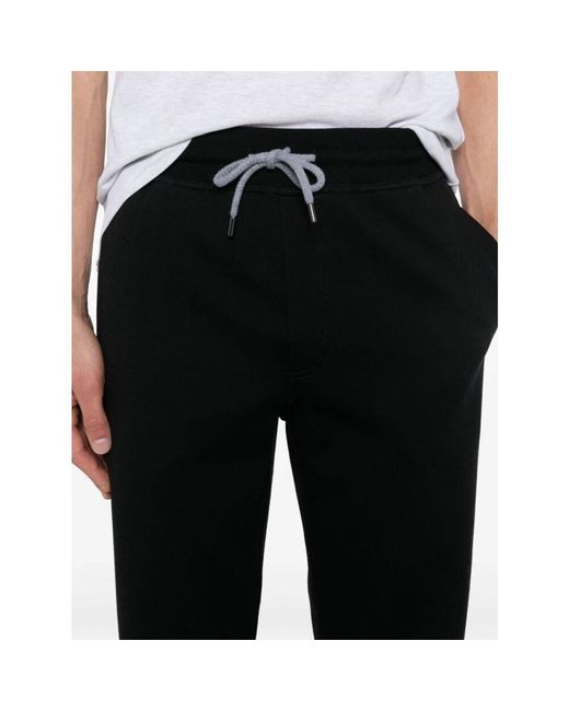 Sweatpants di Brunello Cucinelli in Black da Uomo