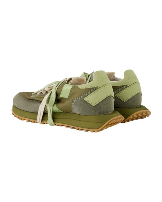 GHOUD VENICE Green Sneakers