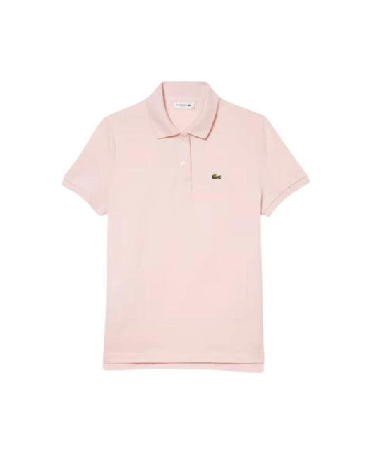 Lacoste Pink Polo Shirts