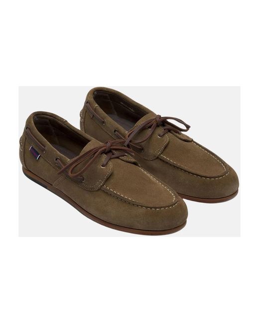 Sebago Brown Sailor Shoes