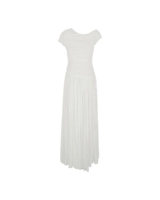 Jonathan Simkhai Midi Dresses in het White