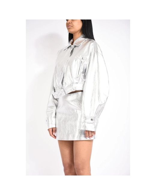 MSGM White Belted Jacket