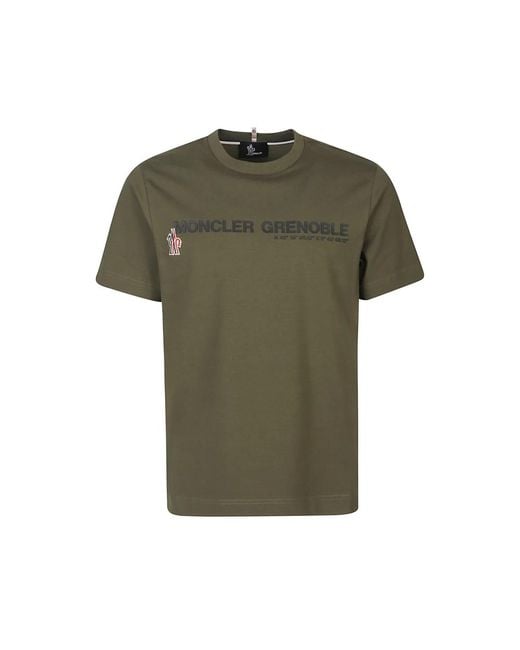 Moncler Green T-Shirts for men