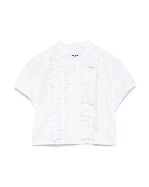 MSGM White Shirts