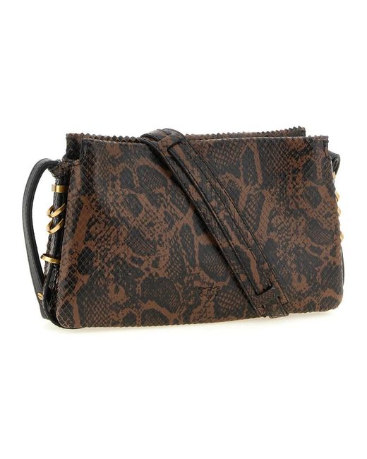 Pinko Brown Cross Body Bags