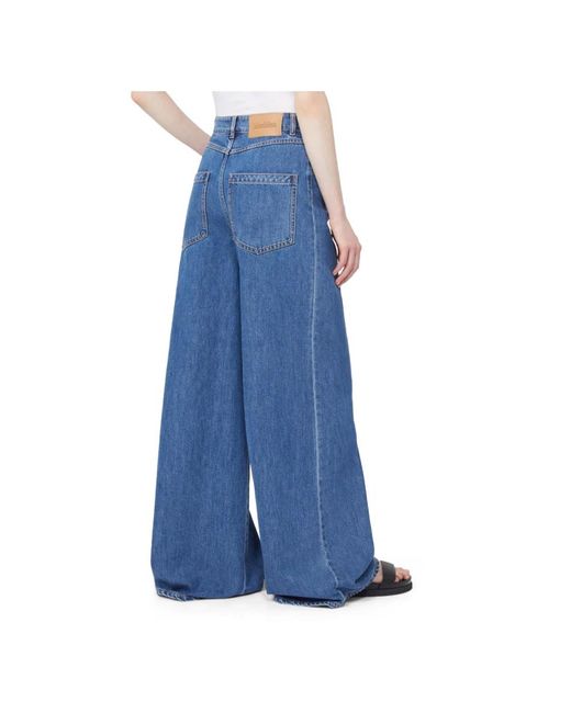 Max Mara Pantalon in het Blue