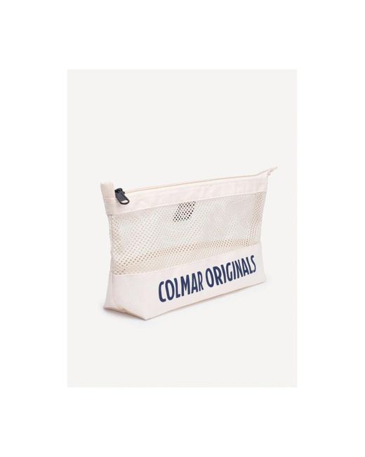 Colmar White Mesh Pouch