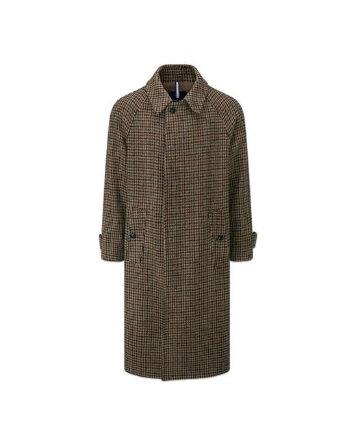 Gloverall Green Single-Breasted Coats for men