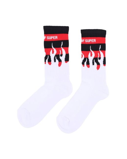 Vision Of Super Socks in het White voor heren