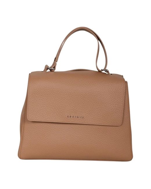 Orciani Brown Handbags