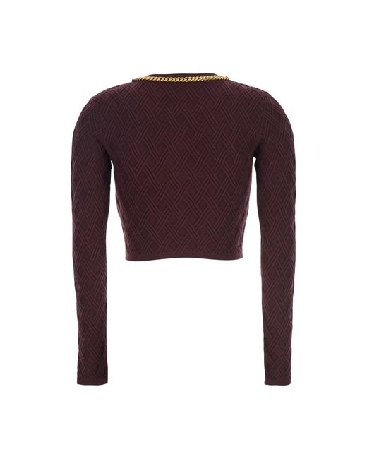 Elisabetta Franchi Cardigans in het Purple