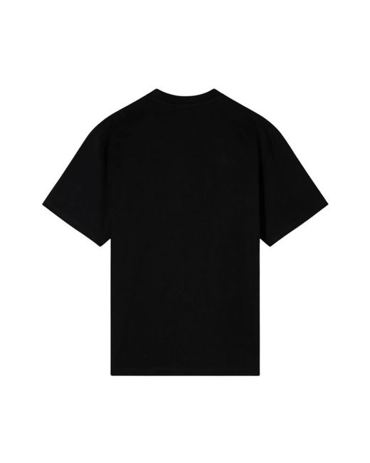 Edwin Tops ,Zwart ,Katoen Fuji San Zonsondergang Katoenen T-Shirt Print in het Black voor heren
