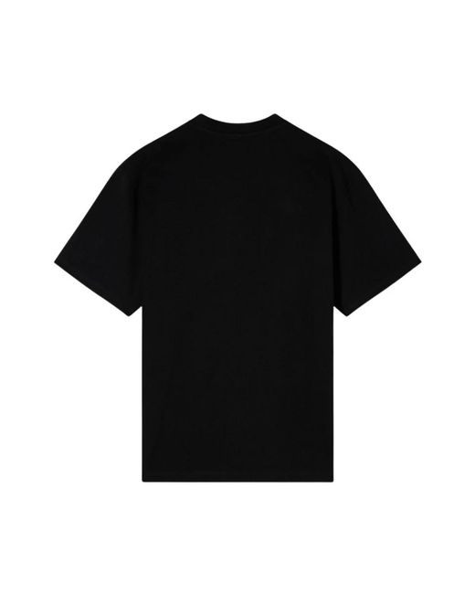 Edwin Tops ,Zwart ,Katoen Fuji San Zonsondergang Katoenen T-Shirt Print in het Black voor heren