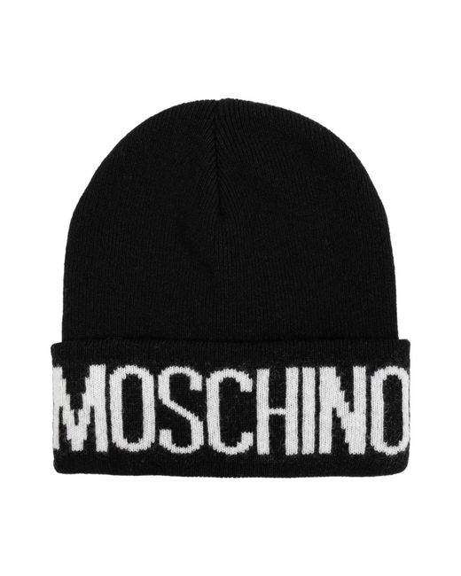 Cappello con logo di Moschino in Black