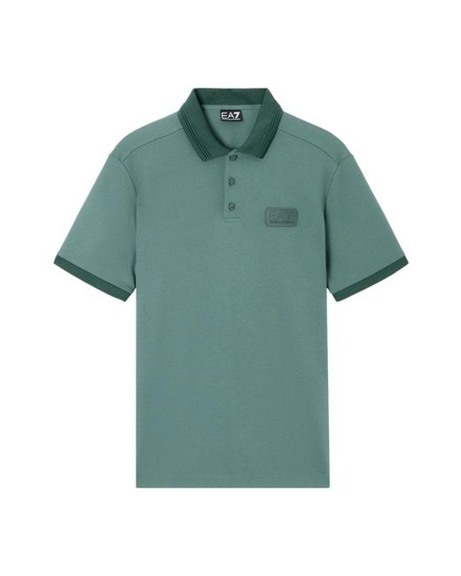 EA7 Jersey Polo in het Green voor heren