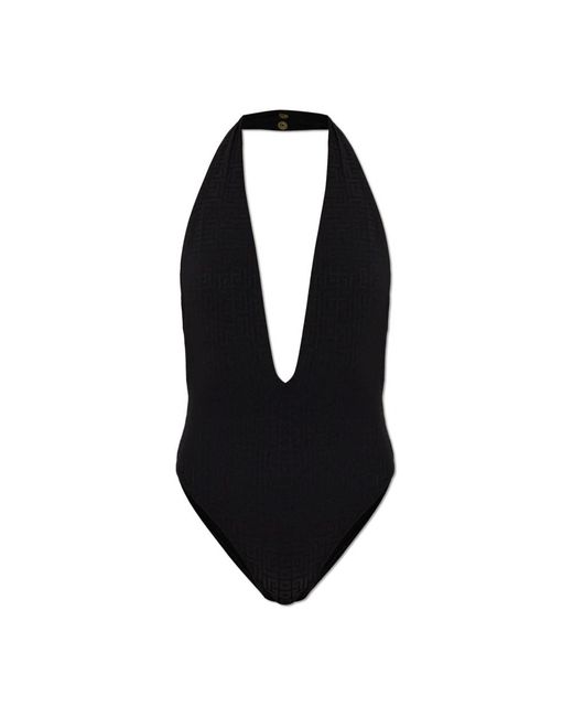 Balmain Black One-Piece