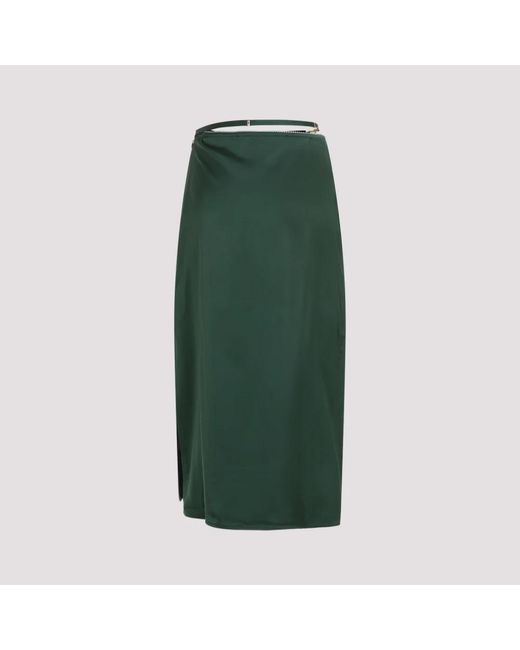Jacquemus Green Midi Skirts