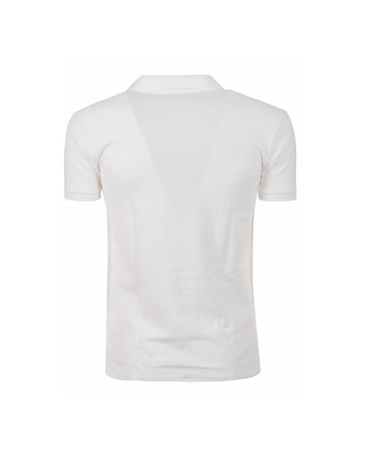 Ralph Lauren White Polo Shirts for men
