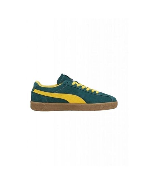 PUMA Klassische Ledersneaker in Green für Herren