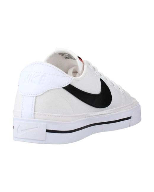 Nike Canvas court legacy stylische sneakers in White für Herren
