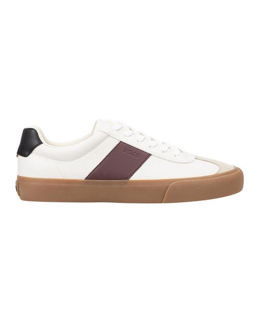 Boss Pink Sneakers for men