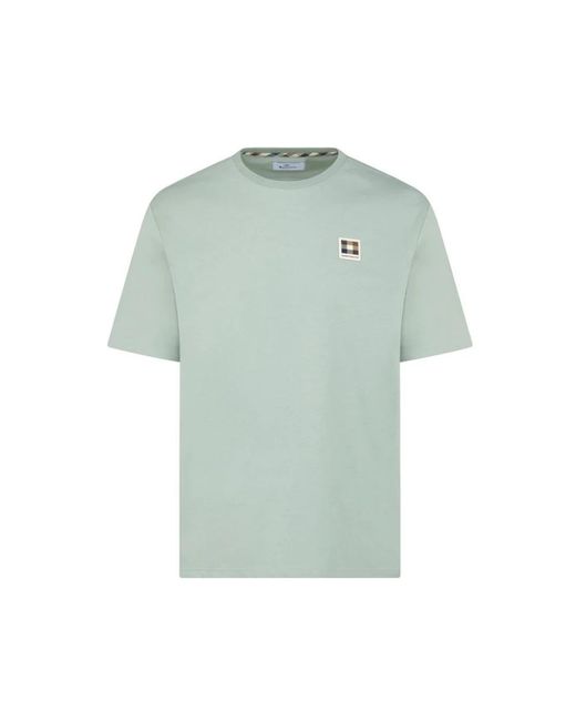 Aquascutum Green T-Shirts for men