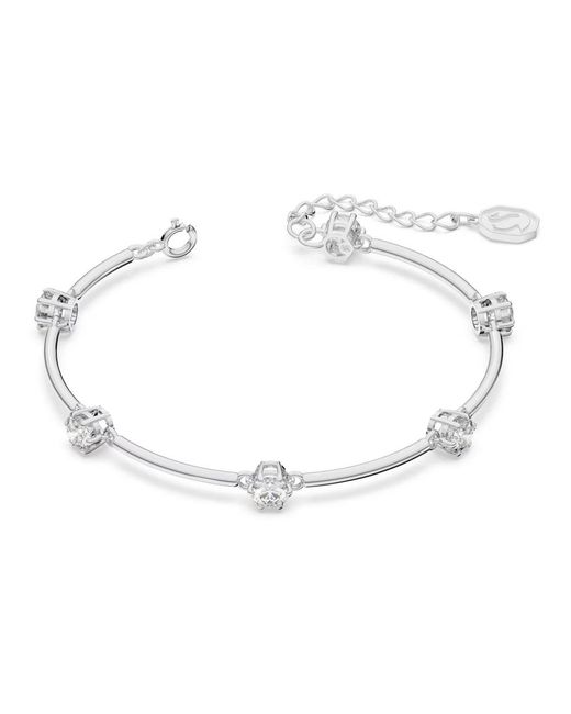 Pulsera Constella Para Mujer Swarovski de color Metallic