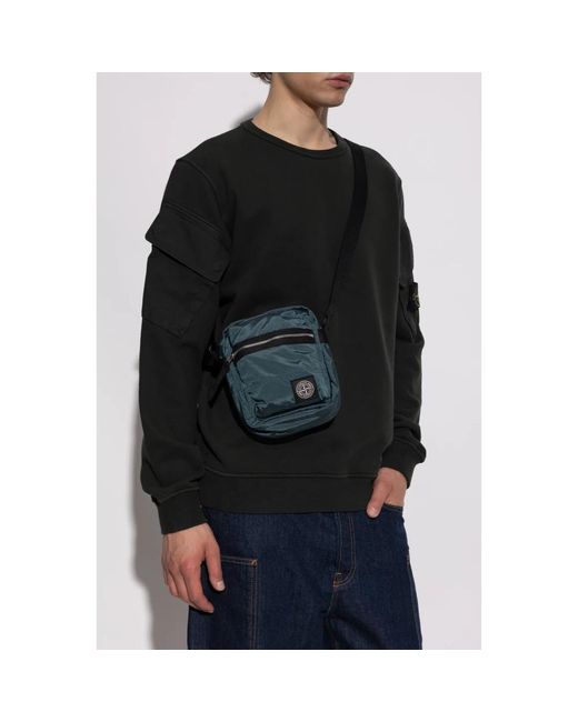 Stone Island Bauchtasche in Black für Herren