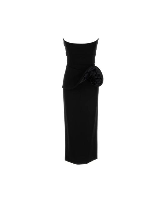 Magda Butrym Black Maxi Dresses