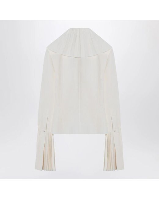 Alexander McQueen White Langarmhemd