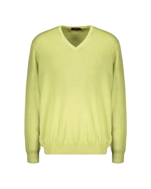 Moorer Green Cashmere Knitwear for men