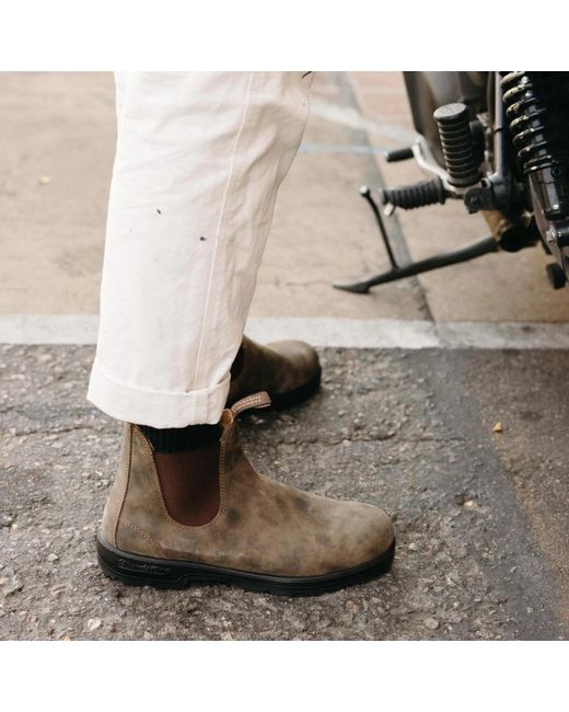 Blundstone Brown Chelsea Boots