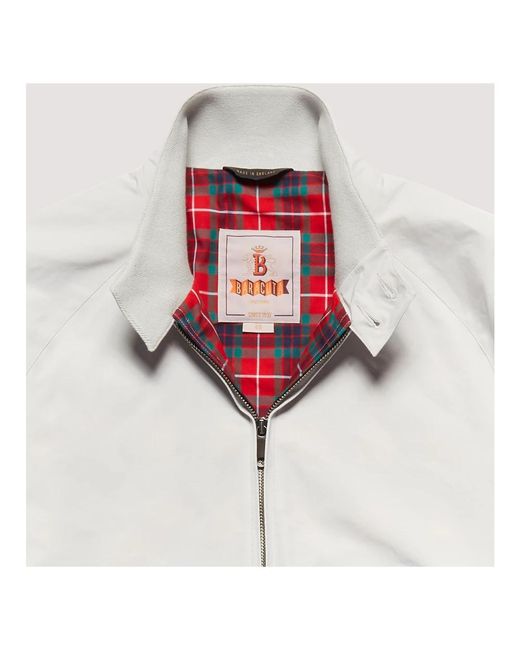 Bomber Jackets Baracuta de hombre de color White