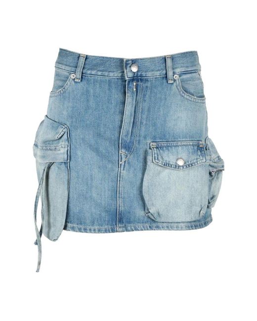 Replay Blue Denim Skirts