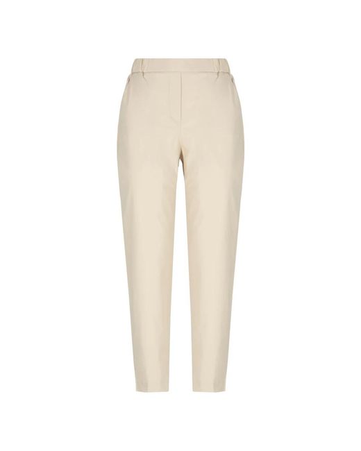 Slim-Fit Trousers Antonelli de color Natural