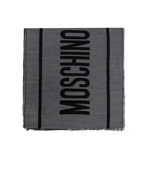 Winter Scarves di Moschino in Black