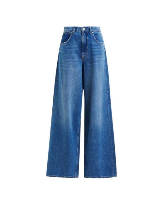 Wide Jeans Essentiel Antwerp de color Blue
