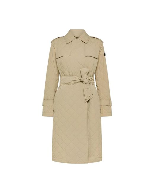Belted Coats di Peuterey in Natural