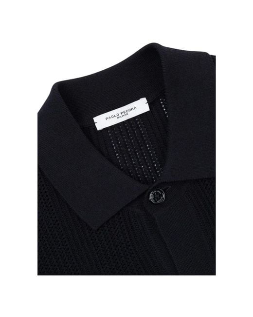 Paolo Pecora Black Cardigans for men