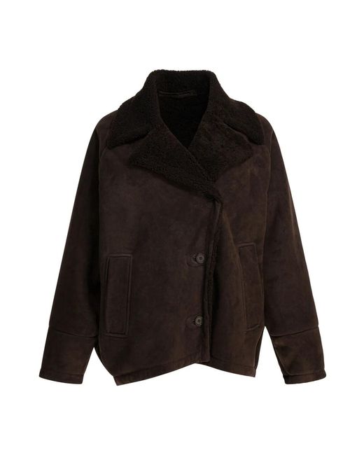 Salvatore Santoro Faux Fur & Shearling Jackets in het Black