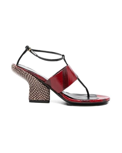 Dries Van Noten Brown High Heel Sandals