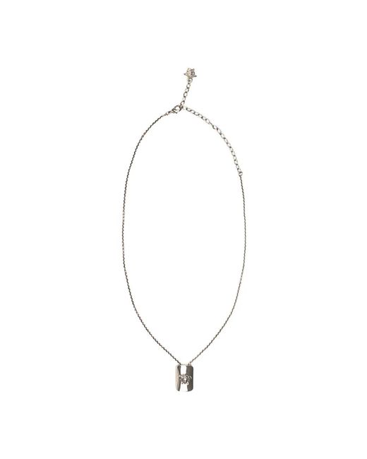 Necklaces Versace de hombre de color Metallic