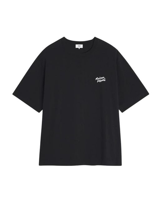 Maison Kitsuné Black T-Shirts for men