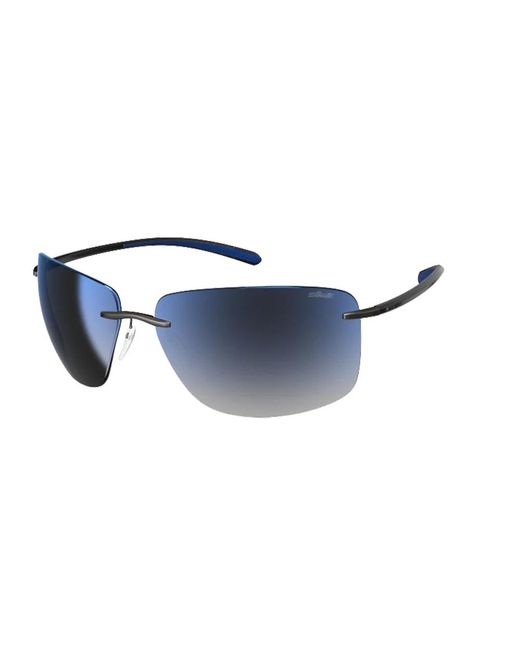 Silhouette Blue Sunglasses