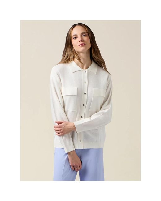 Cardigans Oltre de color White